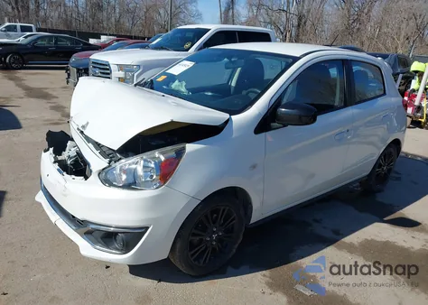 2019 Mitsubishi Mirage Le from USA, damaged, VIN ML32A5HJ1KH002654